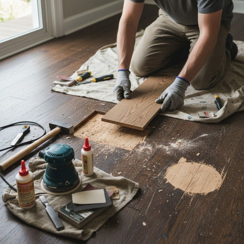 Floor Board Repair