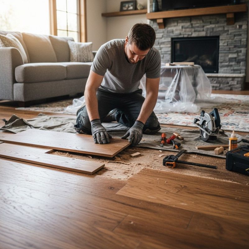 Hardwood Floor Renovation