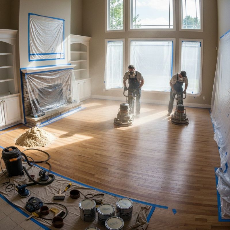Hardwood Floor Staining