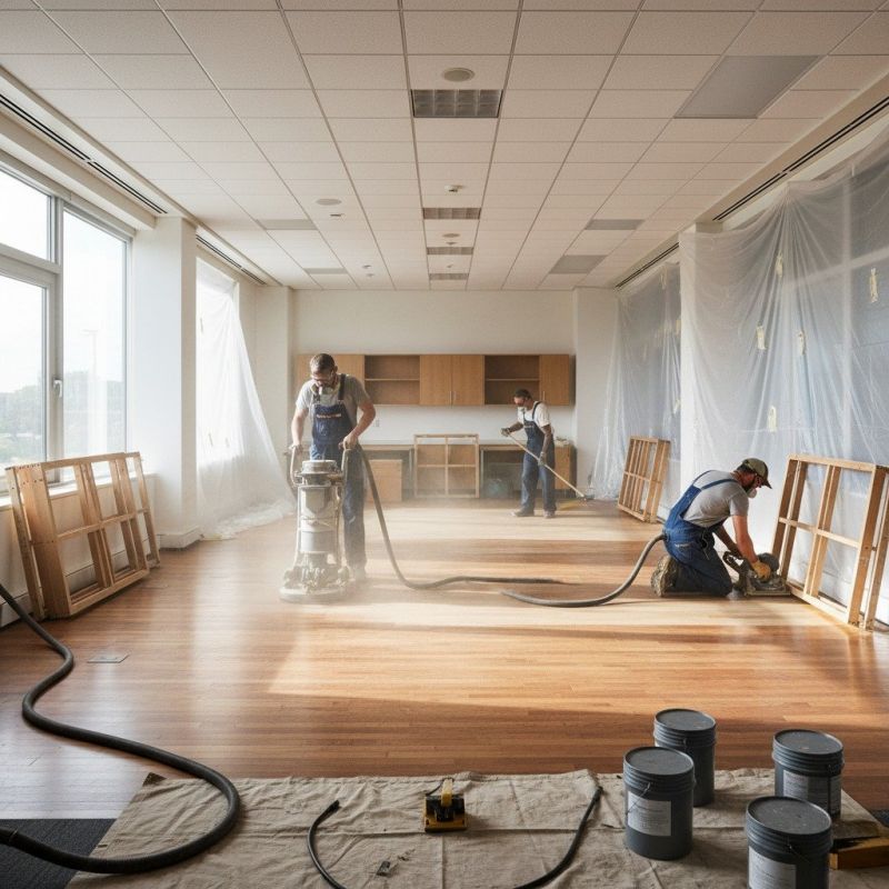 Wood Floor Staining